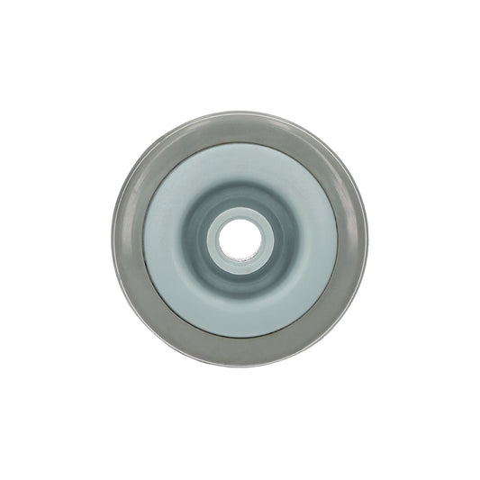 Ø 50 mm, szerokość 18 mm | Koło pełne: guma niebrudząca, łożysko ślizgowe, nośność 25 kg | 3050-50