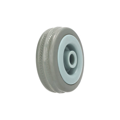 Ø 50 mm, szerokość 18 mm | Koło pełne: guma niebrudząca, łożysko ślizgowe, nośność 25 kg | 3050-50