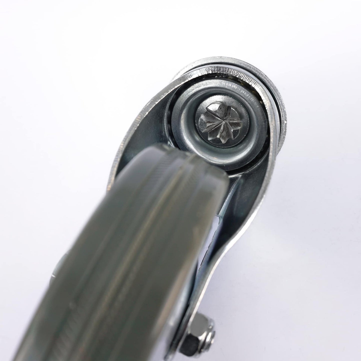 Ø 125 mm | Zestaw kołowy, koło obrotowe bez hamulca: tworzywo guma, mocowane na śrubę, łożysko ślizgowe, nośność 100 kg | 3062-125