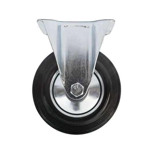 Zestaw kołowy stały Ø 125 mm z metalu i gumy | 4002-125