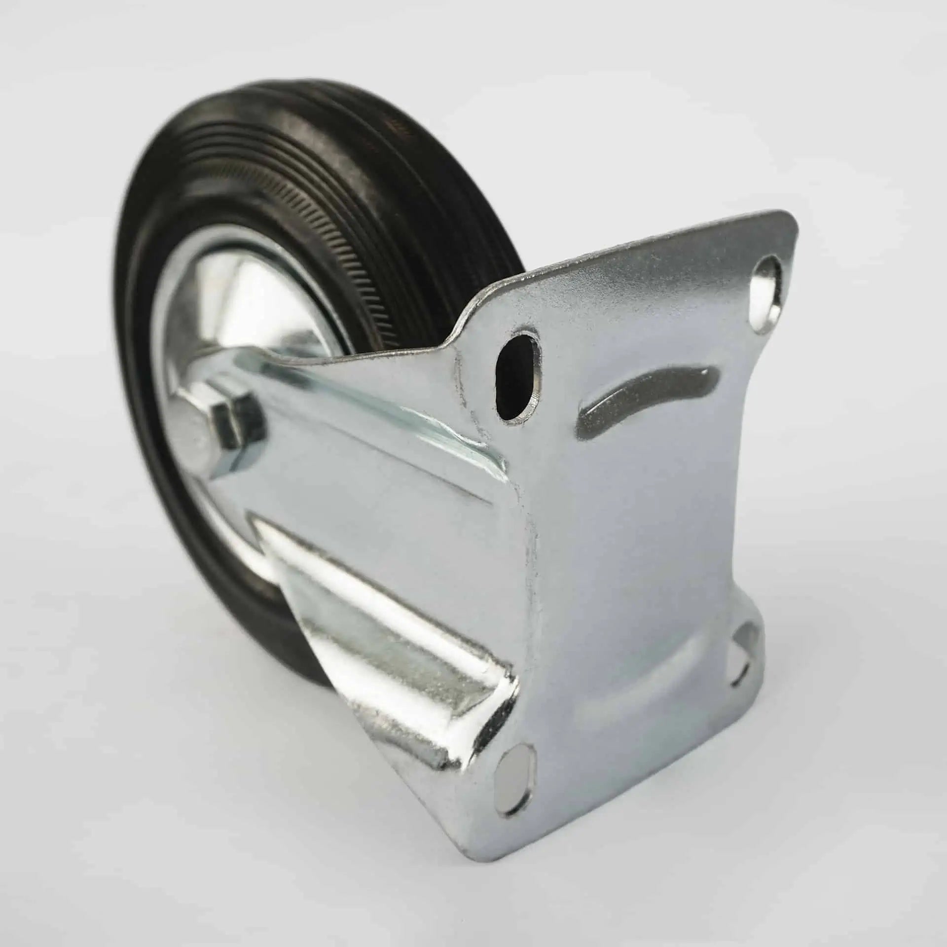 Zestaw kołowy stały Ø 125 mm z płytą mocującą | 4002-125