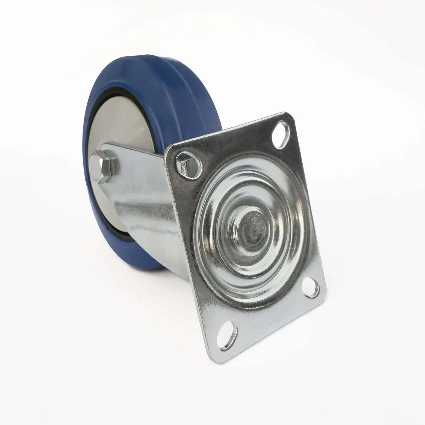 Zestaw kołowy obrotowy Ø 125 mm z płytą mocującą | A-EU03-125