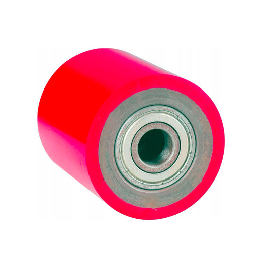 Ø 80 mm, szerokość 60 mm | Rolka do paleciaka: żeliwo poliuretan, łożysko kulkowe, nośność 250 kg | R02-60